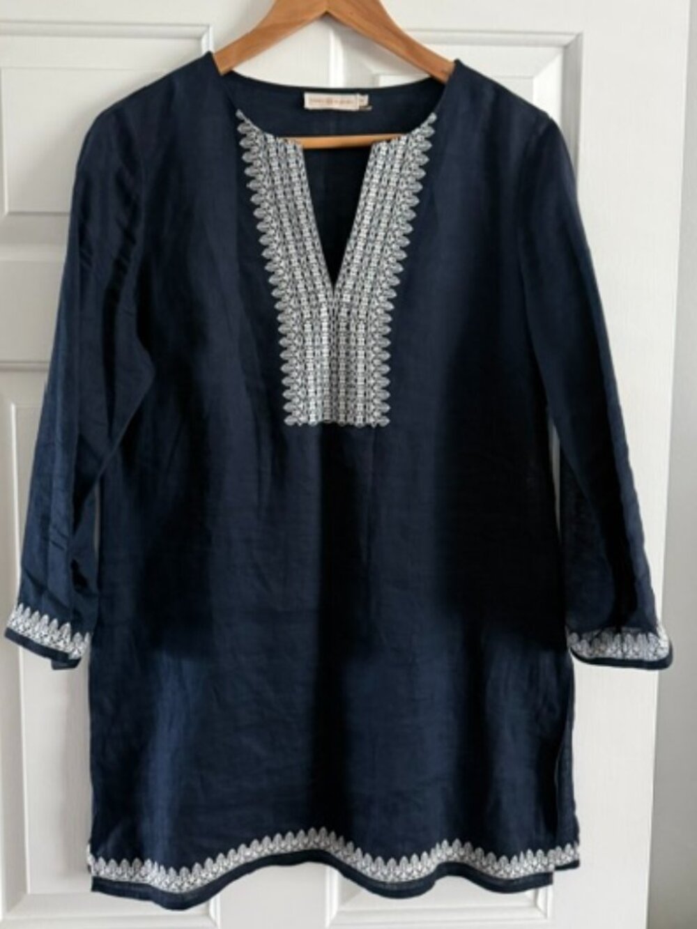 Tory Burch linen tunic